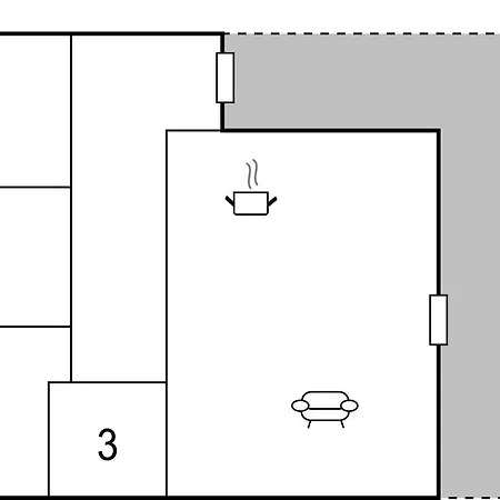 Three-bedroom Holiday In Treungen